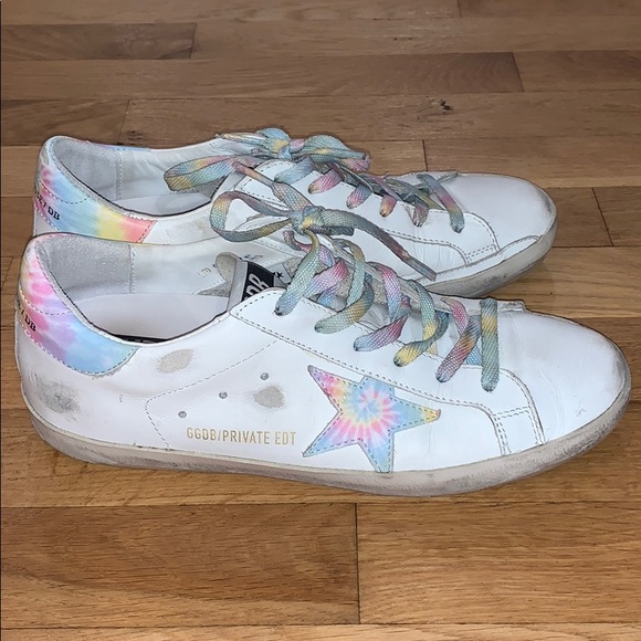 golden goose tie dye superstar